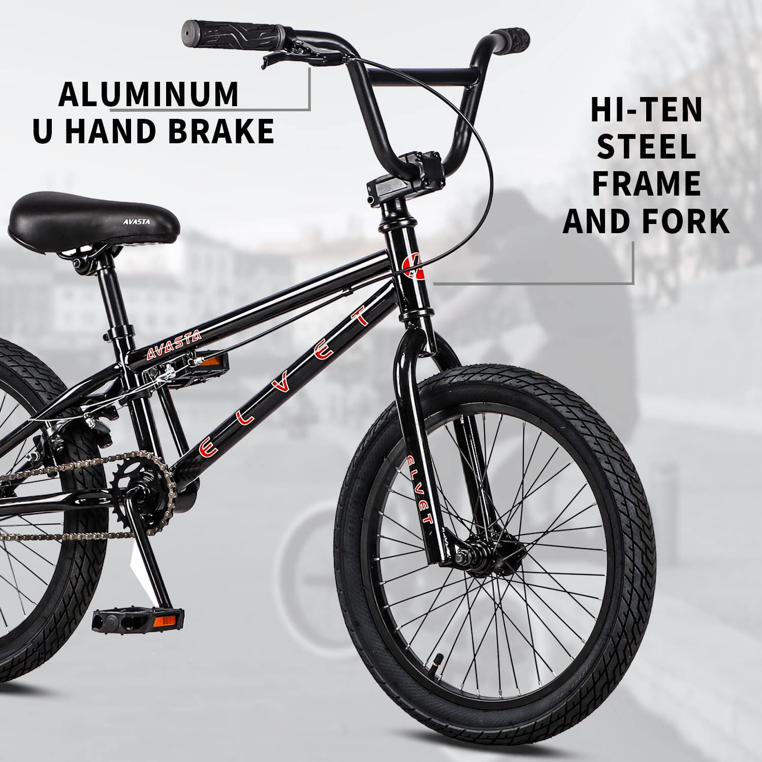 Amazon | AVASTA キッズバイク 18インチ BMX フリースタイル自転車 5 6